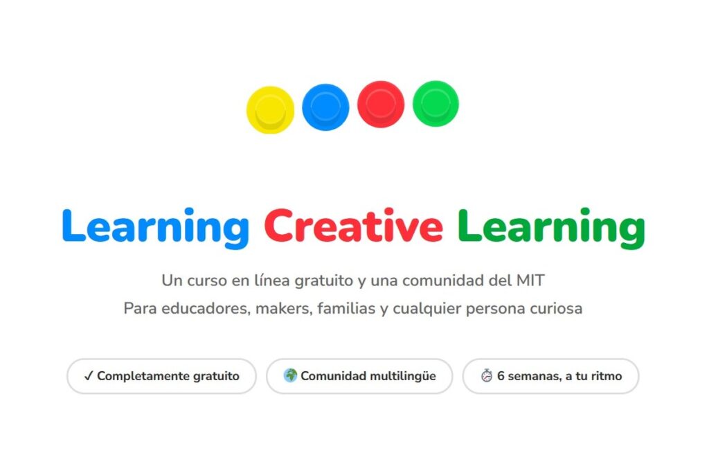 Curso Learning Creative Learning del MIT